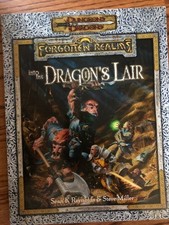 Into the Dragon's Lair D&D Dungeons & Dragons Forgotten Realms OOP Adventure