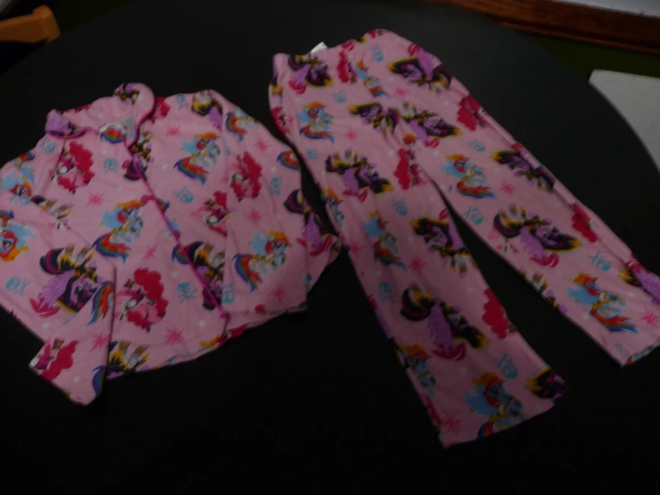 PIJAMA NIÑA MY LITTLE PONY TALLA 6-6X ROSA MUY LINDO Foto 1 de 2