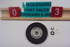 Garrard Model 6-300 Turntable Idler Wheel & Clips. Tested. Parting Out 6-300 - Picture 1 of 3