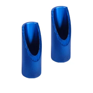2pcs Blue Aluminum Motorcycle Motorbike Foot Pegs for Honda Ruckus Zoomer - Bild 1 von 6