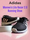 NEU Adidas Lite Racer CLN 2.0 Damen-Laufschuhe schwarz rosa - toller Zustand