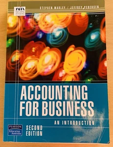 An Introduction Accounting for Business - Stephen Marley / Jeffrey Pedersen - Picture 1 of 13
