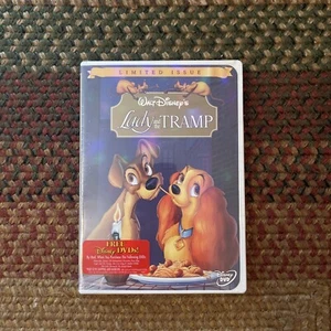 Walt Disney's Lady and the Tramp (DVD, 1999, Limited Issue, Widescreen) NEW - Picture 1 of 2