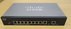 Cisco SF302-08pp 8-port 10/100 POE+ Managed Switch - no PSU - ref 4896 - Picture 1 of 9