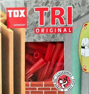 Tox TRI Allzweckdübel 10-100er Pack - Ø 5x31, 6x36, 8x51, 10x61, 12x71, 14x75 mm - Bild 1 von 14