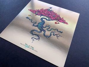 Marq Spusta Mini Tree be Free Mirror Foil Art Print Poster 7 x 7" - Picture 1 of 10
