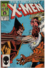 THE UNCANNY X-MEN 222 Marvel Comics 1987 WOLVERINE vs SABRETOOTH