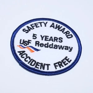 usf reddaway Safety Award 5 Years Accidente Free, Iron On - Picture 1 of 2