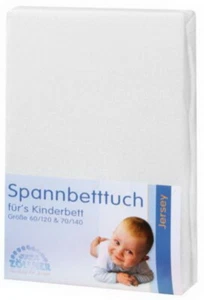 Julius Zöllner Spannbetttuch Jersey 60x120 bis 70x140 cm TOP - Bild 1 von 43