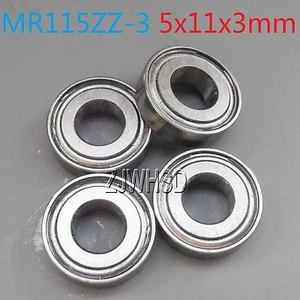 4 piezas Rodamiento Sellado MR115zz-3 5 x 11 x 3 mm para TAMIYA TRAXXAS Radiocontrol Hobby Hágalo usted mismo - Imagen 1 de 1