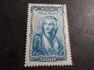 Francia 1943 Francobollo 595, Copricapo Isola Di Francia, Timbrato, VF Stamp - Picture 1 of 1