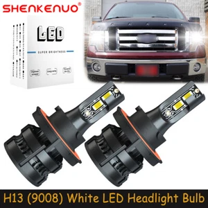 Para Ford F150 2004-2014 combo blanco 9008 H13 bombilla LED haz alto bajo Z8 - Imagen 1 de 15