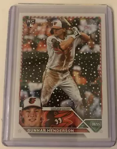 2023 Topps Walmart Holiday Mega Gunnar Henderson Rookie RC #H4 Baltimore Orioles - Imagen 1 de 2