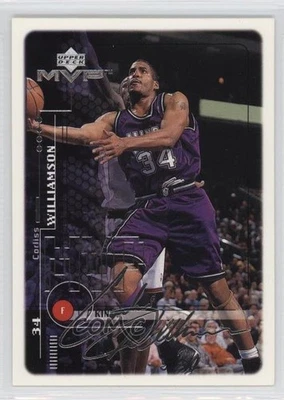 1999-00 Upper Deck MVP Silver Script Corliss Williamson #140 - Image 1 of 2
