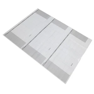 Calendario en blanco sin fecha: calendario grande de 3 meses de pared de borrado en seco para hacer - Imagen 1 de 12