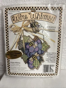 1994 Dimensions Wire Whimsy Cross Stitch Kit GRAPE WHIMSY 72171 - Picture 1 of 3