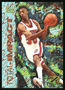 1997 Skybox Z Kerry Kittles Force Total impact #8 - Picture 1 of 2