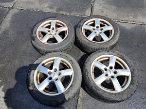 Opel Vectra C 1 Satz Alufelgen mit Winterreifen Dot3518 205/55R16 7Jx16H2 - Bild 1 von 16