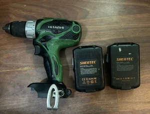 HITACHI 18V 1/2 DRILL DRIVER DS18DSAL With 2 Batteries No Charger - Picture 1 of 5