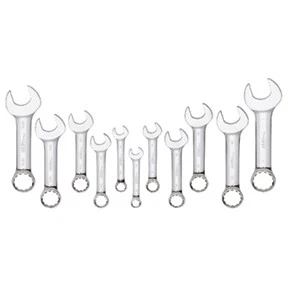 11 шт. Полный полированный комбинированный гаечный ключ SAE Stubby 99505 PLATINUM TECH 99505 - Изображение 1 из 1