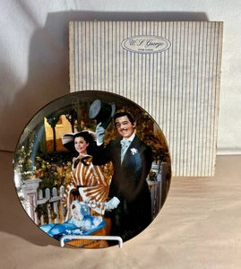 W.S. George Gone With The Wind Golden Anniversary "Strolling In Atlanta" Plate - Picture 1 of 2