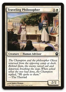 Traveling Philosopher #34 (NM) Theros THS Magic MTG - Picture 1 of 2