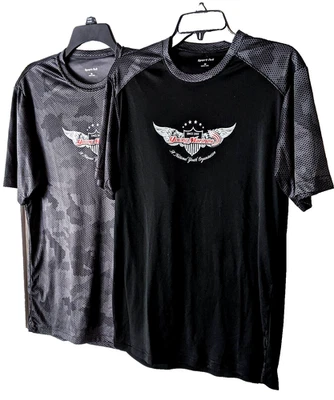 Sport Tek Niños Jóvenes Marines Camuflaje Camisa Top Manga Corta Militar Lote de 2 Foto 1 de 4