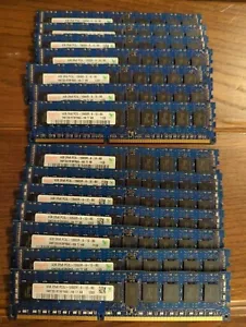 56 GB (14 pieces x 4GB) 4 GB 2Rx8 PC3L 10600R - Picture 1 of 2