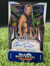 2023 Leaf Pop Century Carmen Electra Auto autograph /10 Cracked Ice Signature