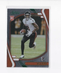 KYLE PITTS 2021 PANINI ABSOLUTE FOOTBALL GREEN PARALLEL ROOKIE CARD-SHIPS FREE - Picture 1 of 22