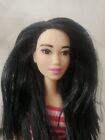 Barbie by Mattel FXL70 Asian Doll in Glitz Striped Dress Pink