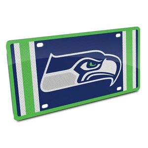 NFL Seattle Seahawks Jersey Style License Plate - Bild 1 von 2