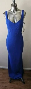 Windsor Women's Maxi Bodycon Dress Blue Royal Sz Medium. - Picture 1 of 5