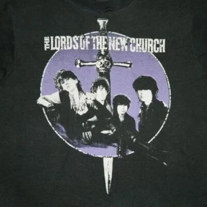LOS SEÑORES DE LA NUEVA IGLESIA CAMISETA Mangas Cortas Algodón Negro S a 5XL DA174 - Imagen 1 de 5