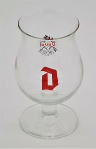 Duvel Starkbier Glas Red D Pokal Zwiebelform Kelch Craftbeer Bar Club (7238-1)