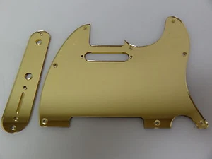 Tele Telecaster Juego Golpeador Espejo Dorado Guardabarros - Imagen 1 de 1