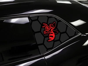 Kit de calcomanías de tercera ventana Angry Hornet para Dodge Challenger sxt gt - Imagen 1 de 1