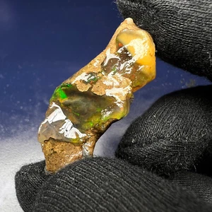 49 Carat Raw Ethiopian Opal Rough - Multi Color Play, Natural Gemstone Specimen - Picture 1 of 4