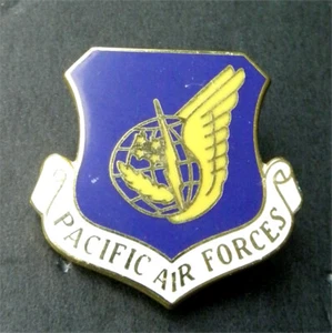 Pacific Air Forces Crest Lapel Pin Badge 1 inch - Picture 1 of 1