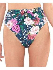 $46 Jessica Simpson Women's Floral Bikini Swimsuit Separates Blue Size Medium - Picture 1 of 3