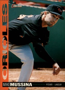 1994 O-Pee-Chee Baltimore Orioles Baseball Card #82 Mike Mussina