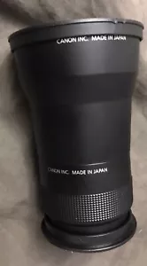 EUC Canon TeleConverter Lens Set of TC-DC58C 2x Wide & Adapter LA-DC58H - Picture 1 of 7