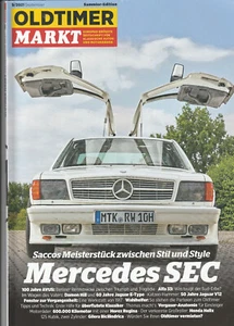 Oldtimer Markt Sammler Edition 09/2021 : Titelstory - 40 Jahre Mercedes SEC - Bild 1 von 1
