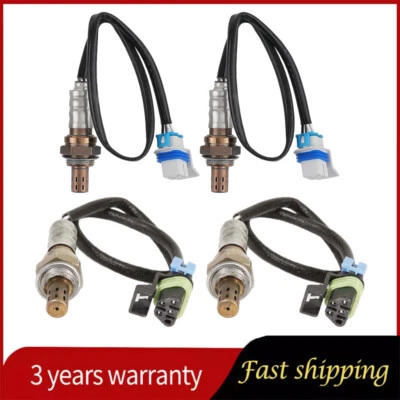 4x Oxygen Sensor Upper+Lower For GMC Yukon Yukon XL 6.0L V8 2003 2004 2005 2006 - Image 1 of 4