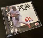 TRIPLE PLAY 98 (SONY PLAYSTATION 1, 1997, PS1) - FREE SHIPPING!