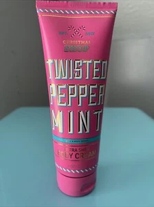 Bath & Body Works Twisted Peppermint Body Cream 8oz. - Picture 1 of 2