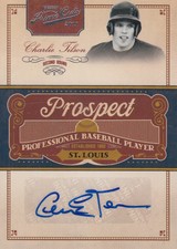 2011 Prime Cuts Prospect Signatures #CT Charlie Tilson Autograph /299