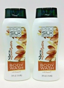 ( LOT 2 ) Body Wash SHEA & COCOA BUTTER with Vitamin E Moisturizing 24 oz Each - Picture 1 of 10