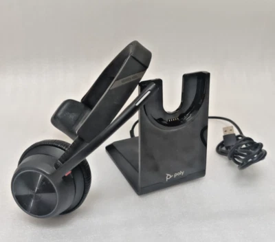 Poly Plantronics Voyager 4320 UC Bluetooth 5.2 Wireless Office Headset - Image 1 of 4