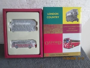 1/76 LONDON TRANSPORT MUSUEM BUS SET 7 LONDON CONNECTIOS LTD. ED. see des. - Picture 1 of 3